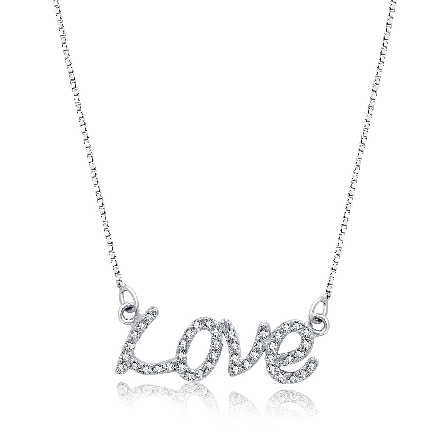 Personalzied Fashion 925 Silver Letter Necklace For Women For Her