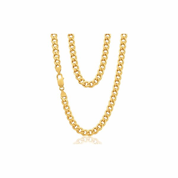 Iced out Gold Cuban Link Chain