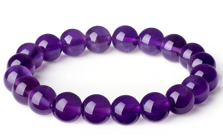 Custom High quality Bracelet Women Jewelry Purple Beads Bracelets