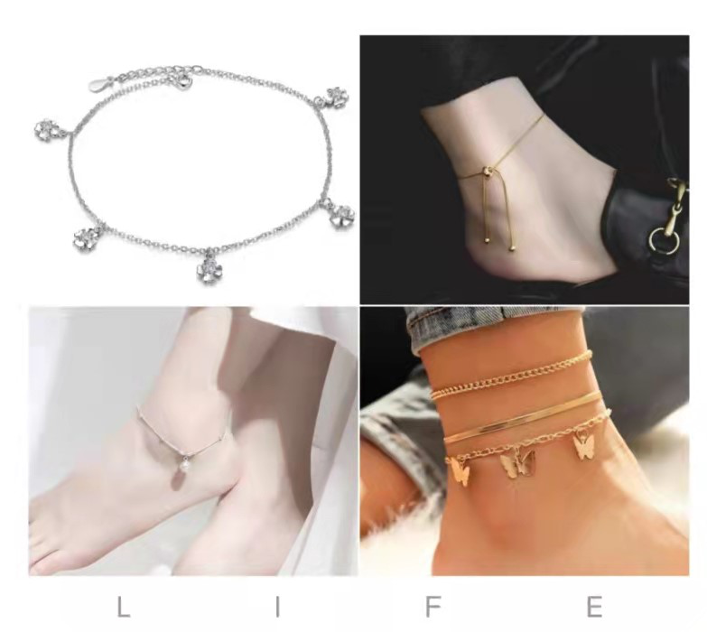 Which anklets do you wear with a skirt