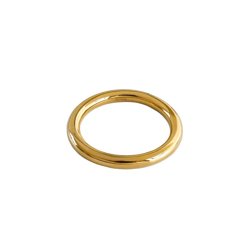 Gold Plated Circle Simple Women