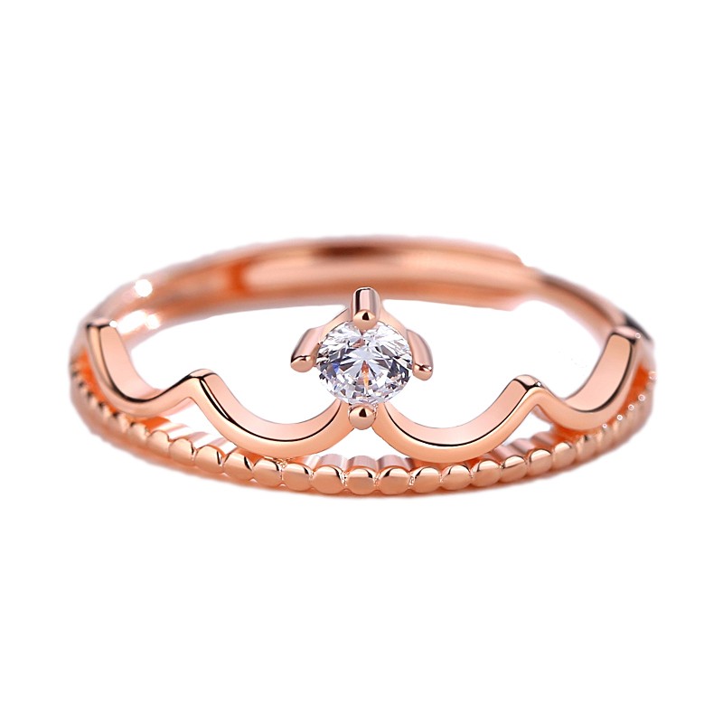 Rose Gold Plated Cubic Zircon Women
