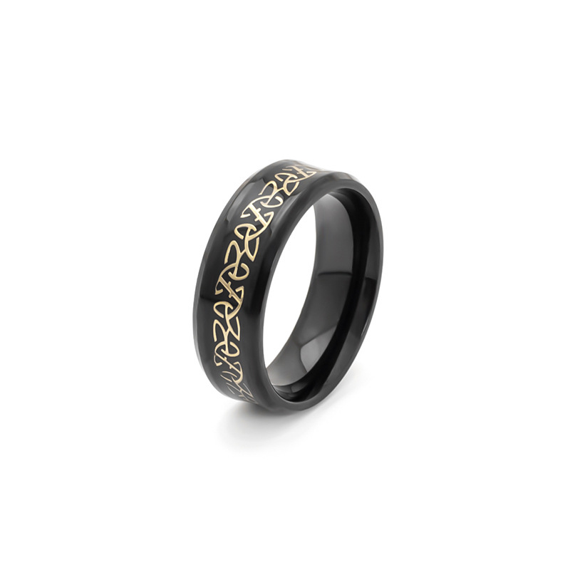 Stainless Steel Fashion Vintage Ring