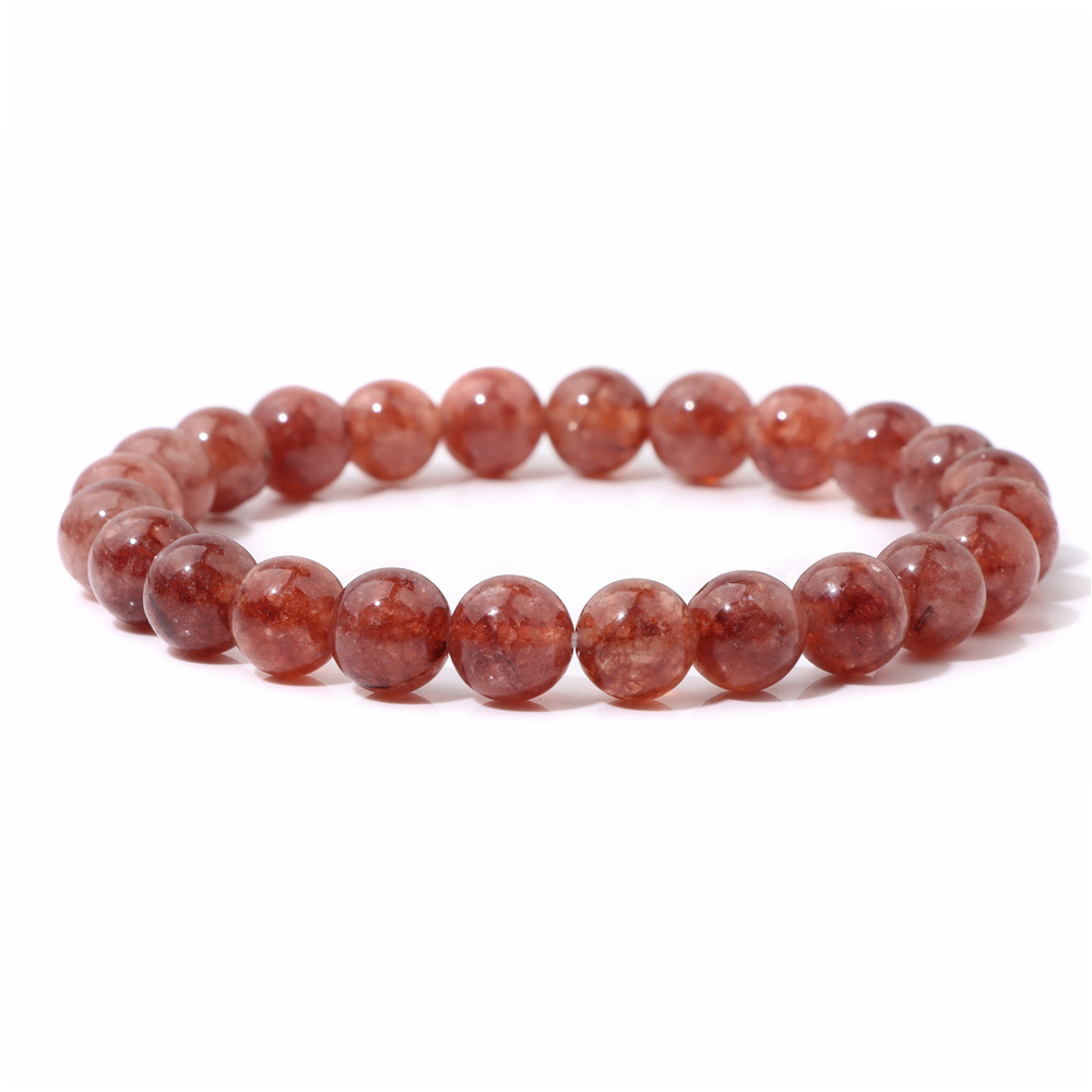 Sunstone Beaded Bracelet - A Refined Choice Infused With Natural Radiance