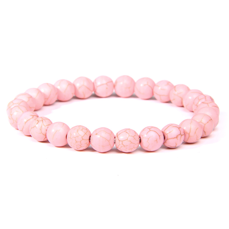 Pink Turquoise Bracelet - A Feminine and Emotional Choice