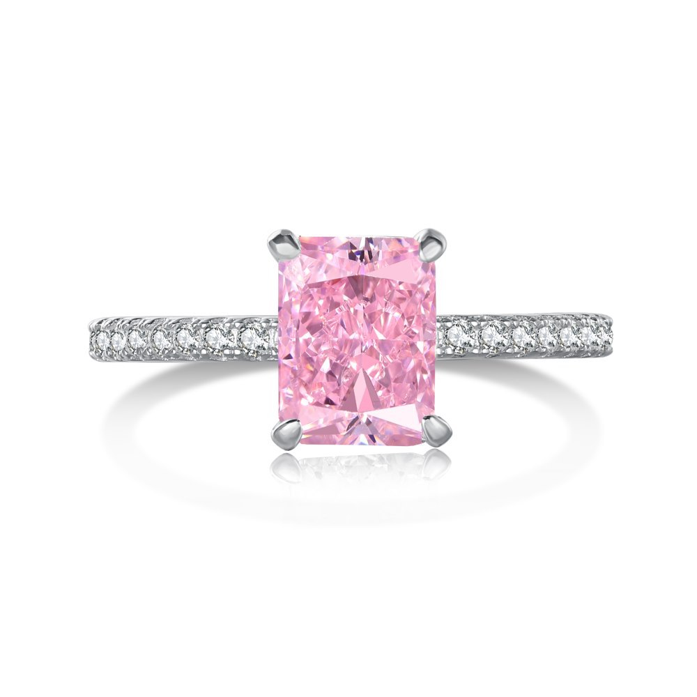 Sweet zircon ring - a sweet choice for a heart-to-heart