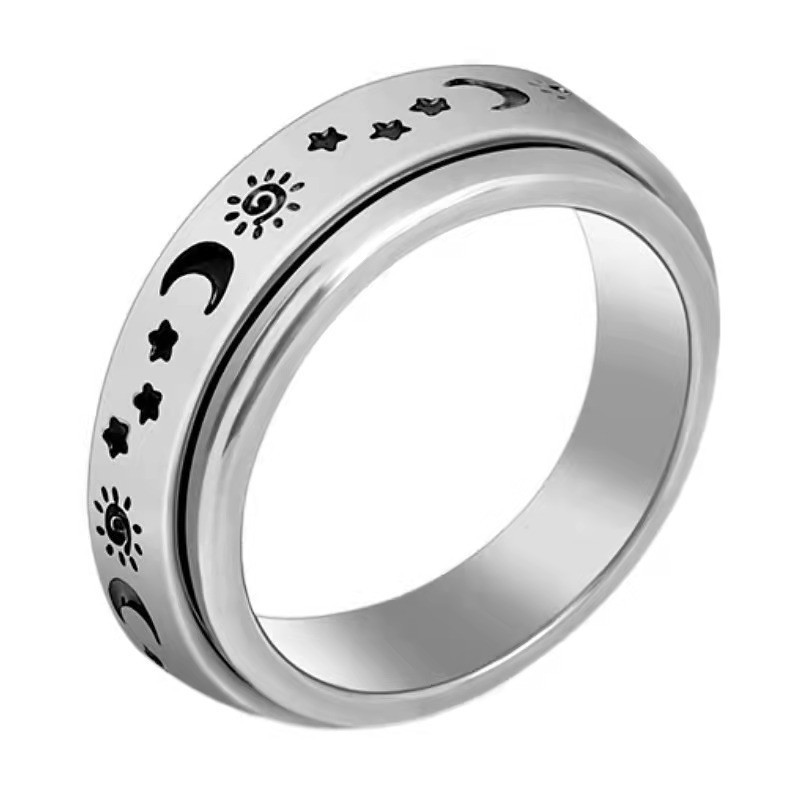 Ripples of time ring - the flow of ripples, the elegant beauty of fingertips