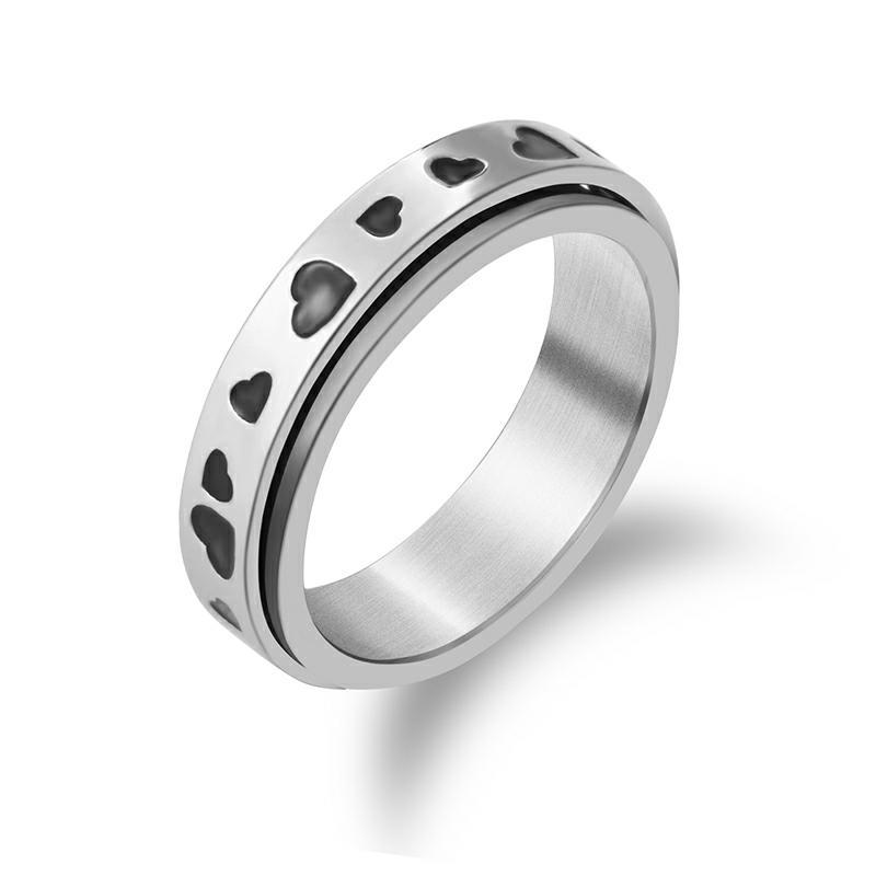 Elegant spin ring - the elegance of spin, the unique beauty of fingertips