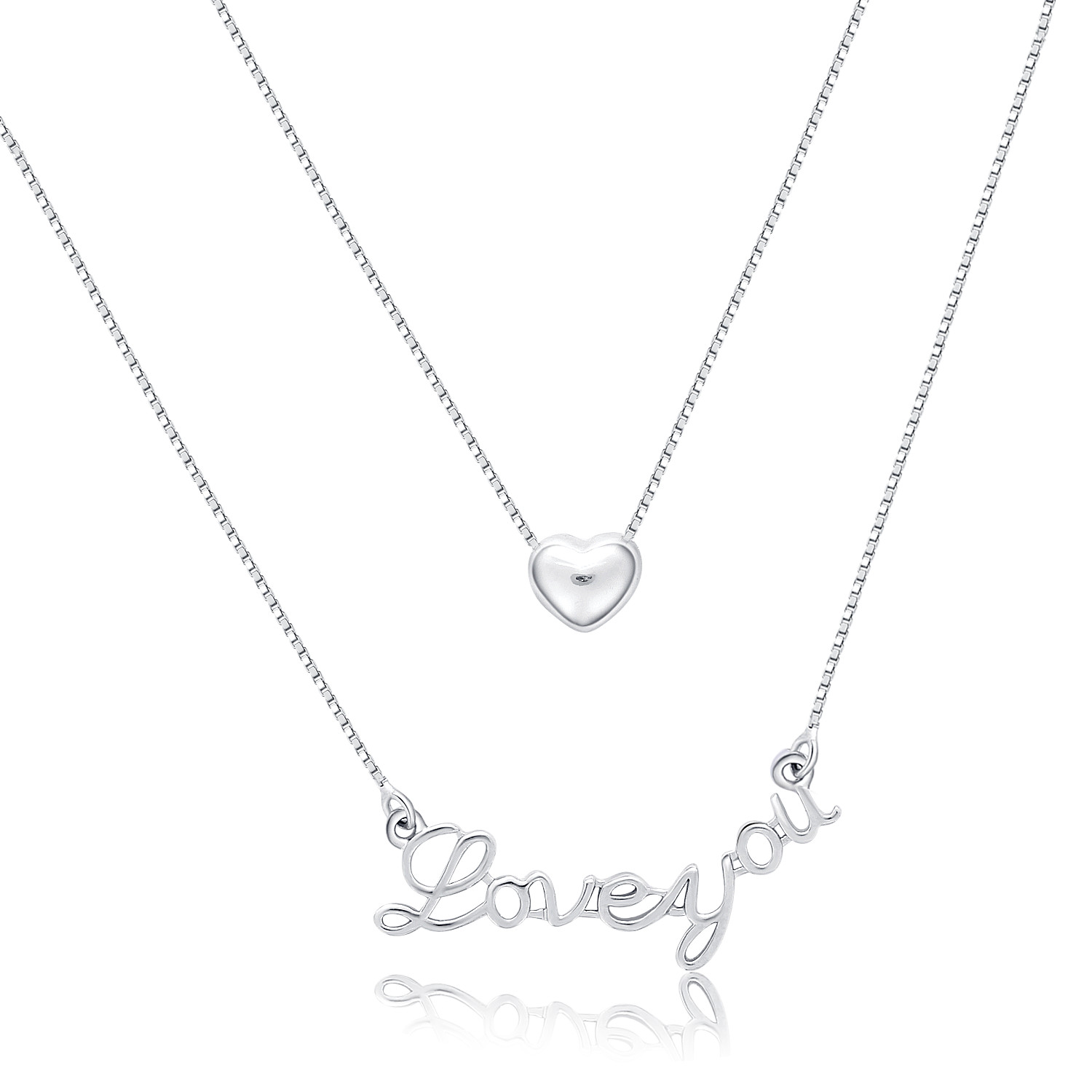 925 sterling silver personalzie pendant necklace chain couple jewelry OEM/ODM welcome necklace chain(图2)
