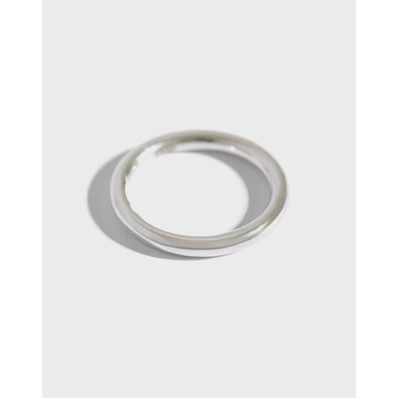 Fine jewelry silver ring 925 sterling scandinavian silver ring set women (图4)