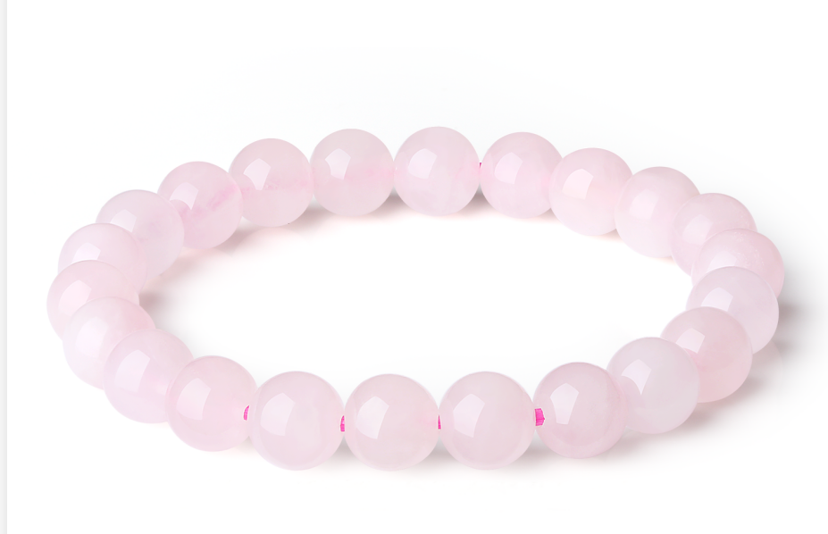 High Quality Bracelet Women Jewelry Pink Beads Bracelets for Women Girls(图1)