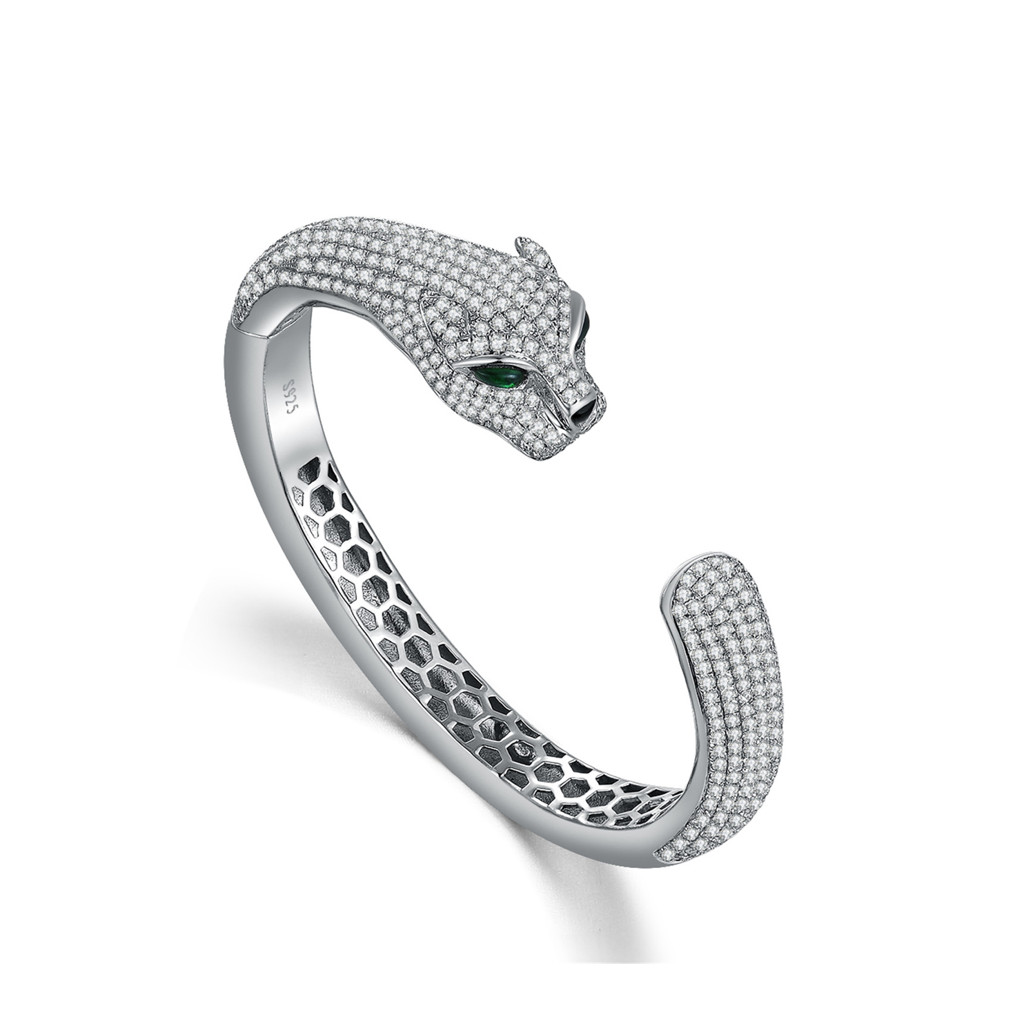 Factory wedding bracelet bangles 925 silver jewelry gift hot sale bangles animal bracelet jewel(图1)