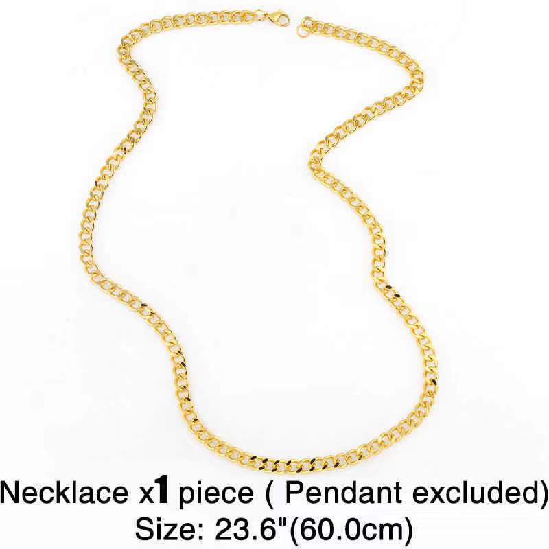 Classic And Simple Economical Trendy Gold Plated Men Chinese Mens Gold Chains Necklace(图8)