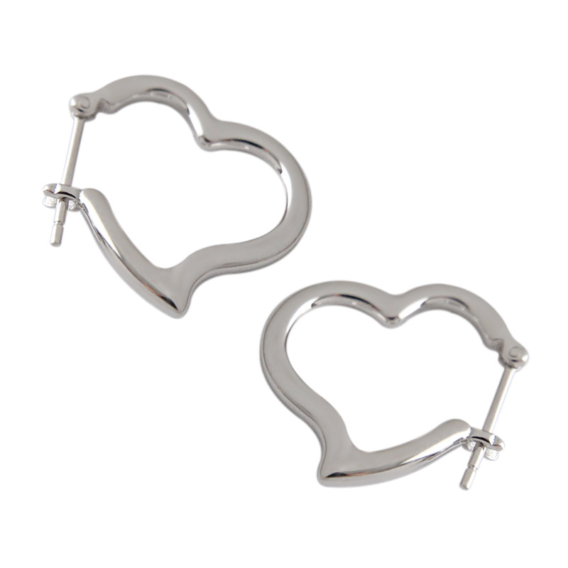 Minimalist earrings design irregular earrings 925 silver female Earrings(图6)