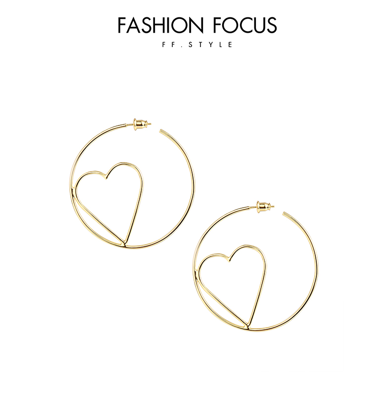 Most popular jewelry hoop earring 14k gold plated cooper fashionable earrings(图8)