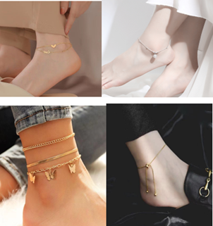 What classification does anklet material have?(图1)