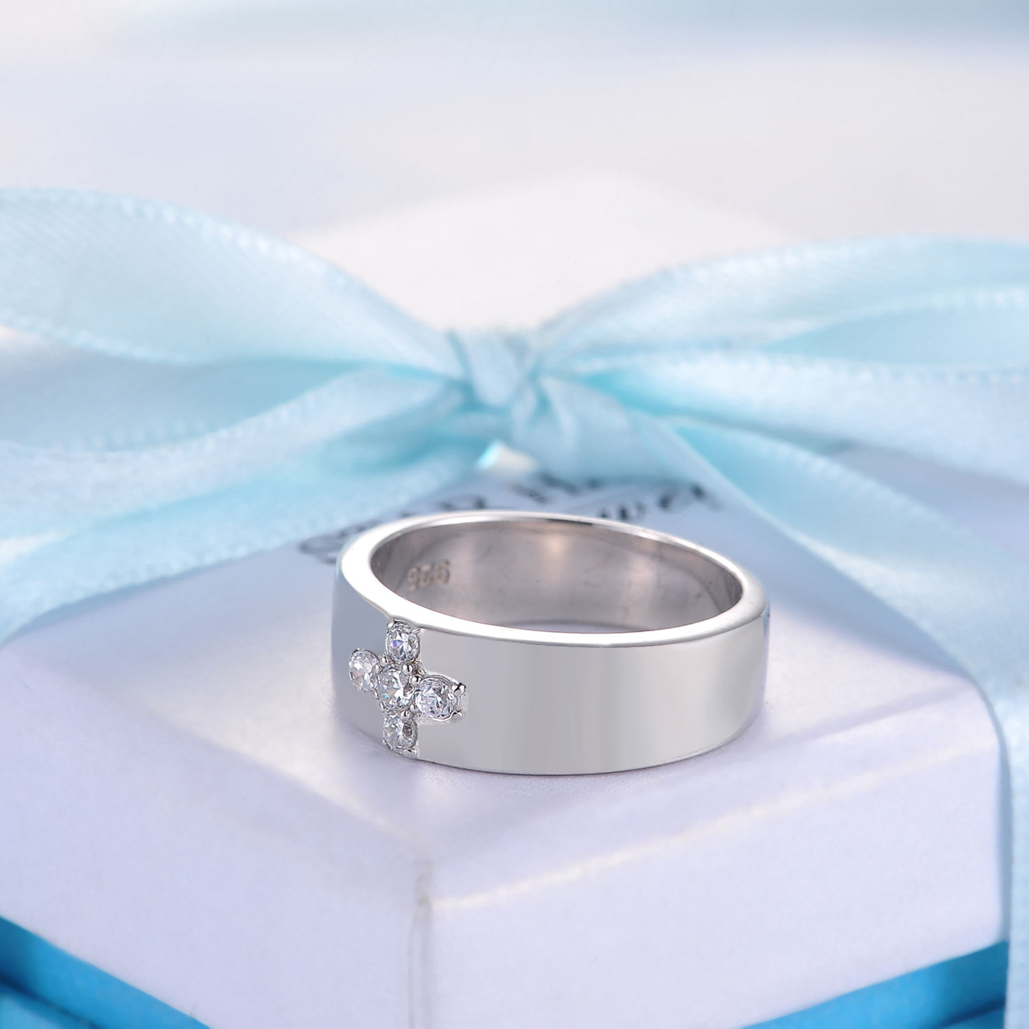 designer minimalist opening adjustable simple couple anniversary wedding ring(图6)