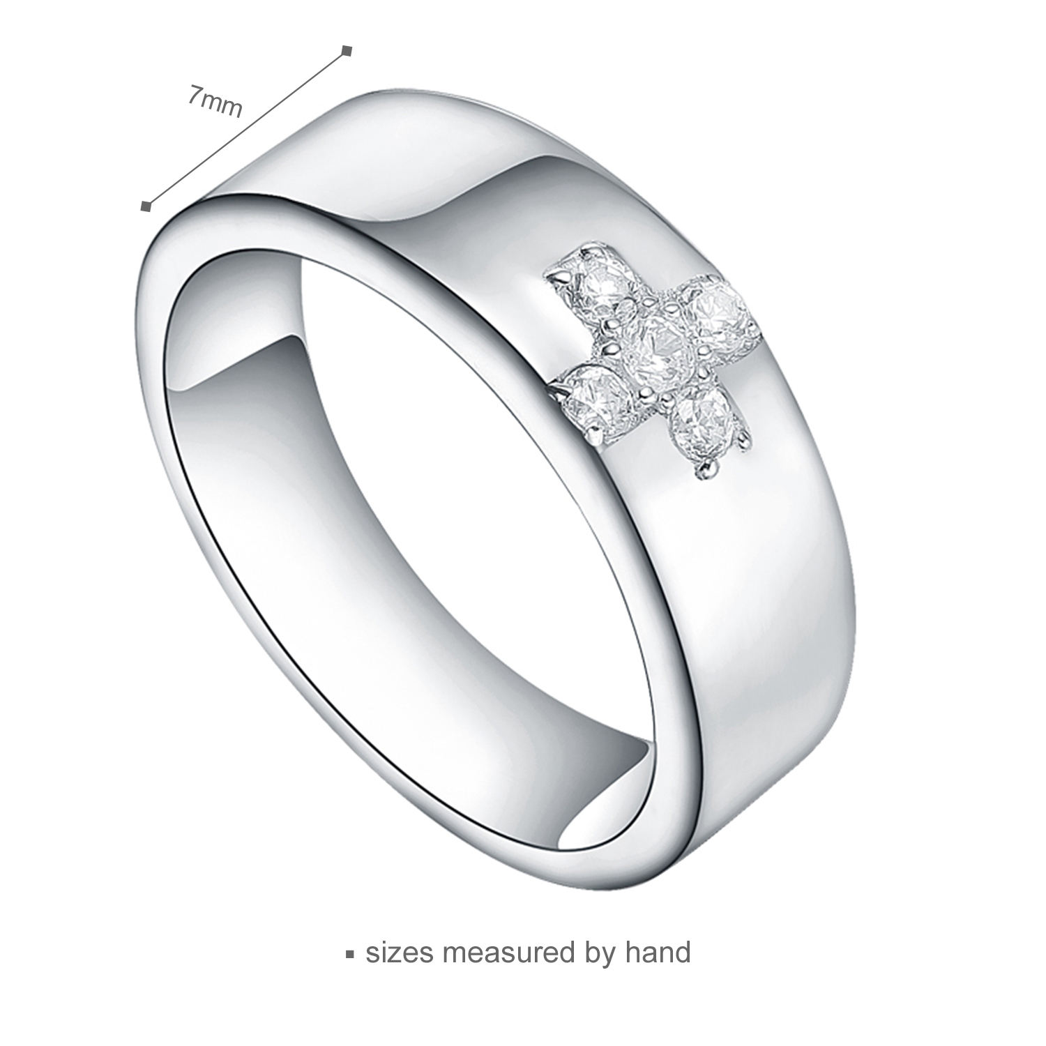 designer minimalist opening adjustable simple couple anniversary wedding ring(图7)