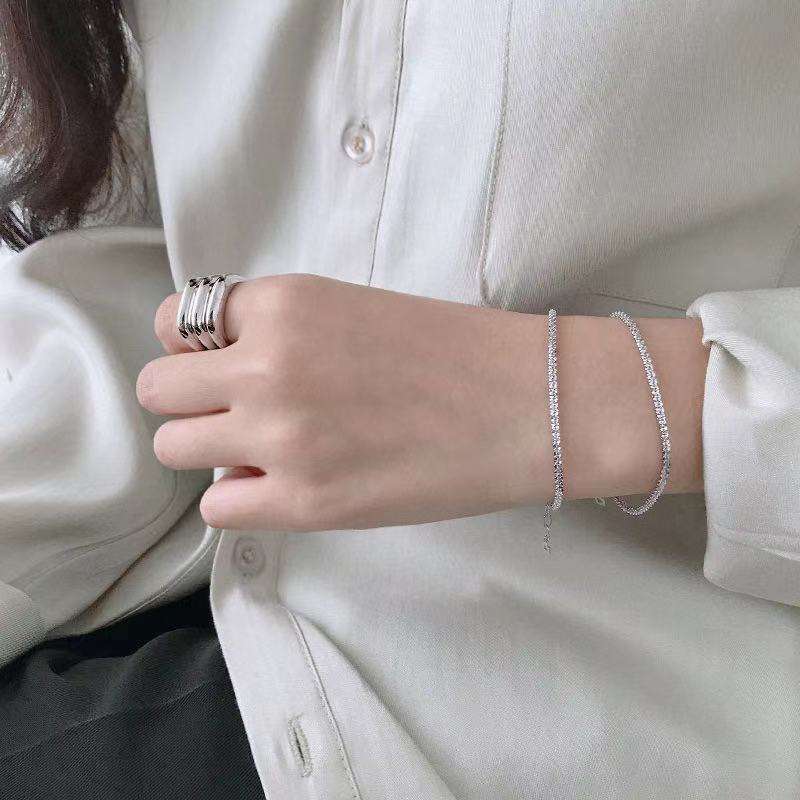14k Gold Plated Charm Fashion Gift Party Wedding Jewelry 925 Sterling Silver Bracelets(图6)